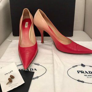 Prada Red Heels